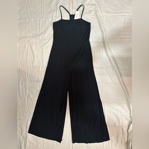 Yu Zhi Nuo Zip up Black Pantsuit